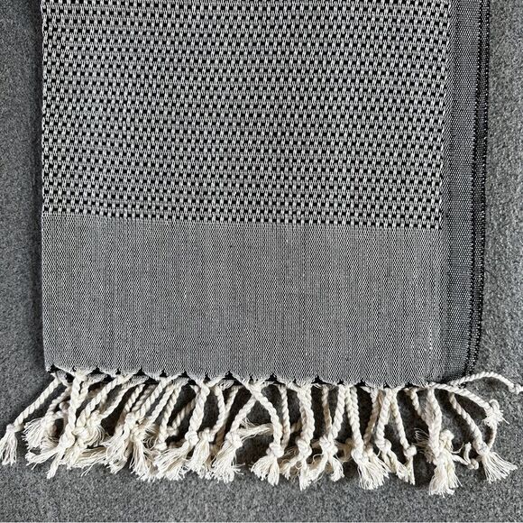 NEW Turkish Peshkir Kitchen Dish Tea Hand Towel Peshtemal 100% Cotton Black - Picture 9 of 10